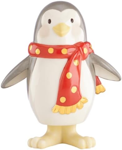 Lenox Holiday Bobbles Penguin cu figurină de eșarfă