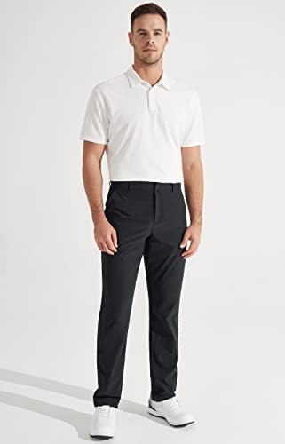 Pantaloni de golf pentru bărbați libin se potrivesc pantaloni rochie de lucru 30 /32 uscat rapid confort casual cu buzunare