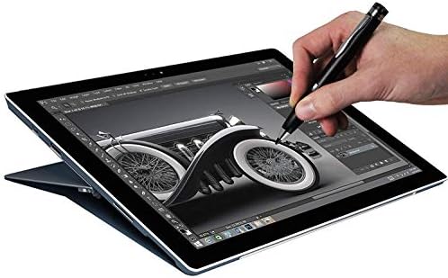 Navitech Black Mini Fine Point Digital Stylus Pen compatibil cu Iconia Acer Tab 10 / Acer Comutator V10 / Acer Comutator One