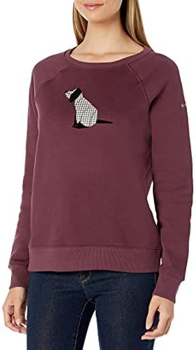 Columbia Women's Hart Mountain Graphic Crew, pulovere moale