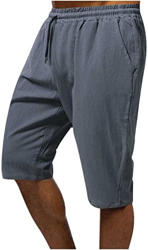 Pantaloni scurți casual liber pentru bărbați vara pantaloni scurți de bord respirabili care rulează pantaloni scurți de 7 inci