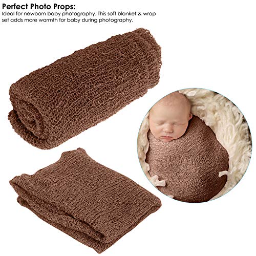 2PC -uri pentru copii nou -născuți pentru nou -născuți și maturi de fotografie, bricolaj nou -născut nou -născut pătură pentru copii