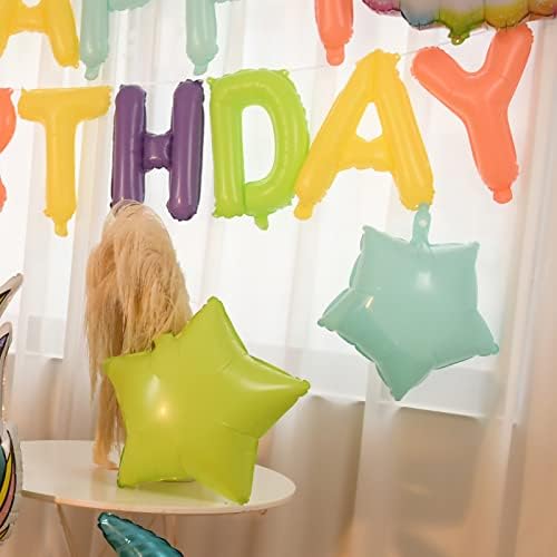Număr mare 4 balon 4 ziua de naștere unicorn decorațiuni de naștere pentru fete decorațiuni de petrecere baloane curcubeu decorațiuni
