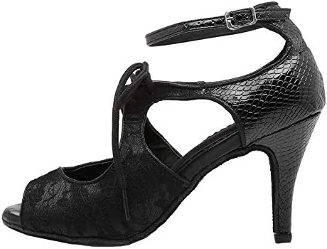 Pantofi de dans Hroyl Performance Pantofi de dans latin pentru femei sandale de dans salsa salsa tocuri de dans, ycl309