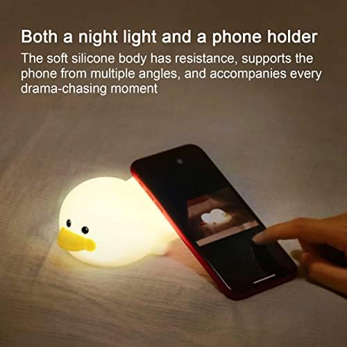 HSART CUTIE DRACK TOuch Lampa de noapte reîncărcabilă Silicon Lumina de noapte pentru copii, copii care alăptează și ajutor