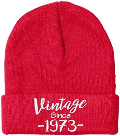 Cadou de 50 de ani, Vintage îmbătrânit pentru a fi perfecționat din 1973, pălărie caldă