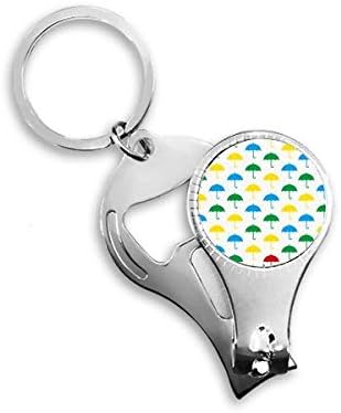 Umbrelă de ploaie Weather Cloud Nip Nipper Ring Key Lanț Deschizor sticle Clipper