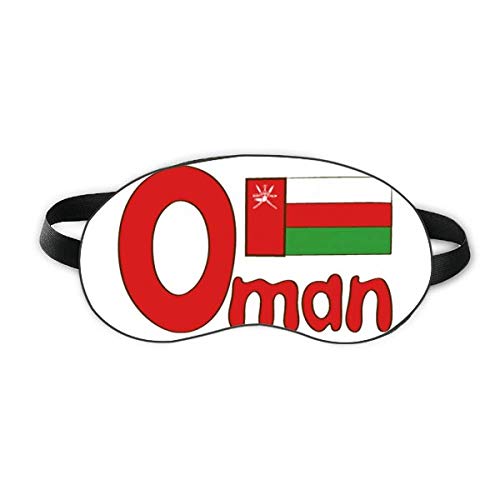 Oman National Flag Green Green Model de somn SHIELD SHIELD NOAPTE SĂRBOLD COVER