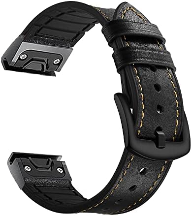 SAWIDEE 22 26mm Sport Watchband curea pentru Garmin Fenix 6 6S 6x Pro 5x 5 Plus 3hr 935 S60 D2 Enduro Brățară din piele cu