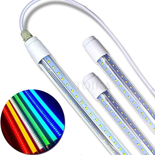 LED-uri de culoare impermeabil tub lumina 3ft 30W 900mm lampă de tub LED T8 în aer liber Neon lumina de vacanță bec fluorescent