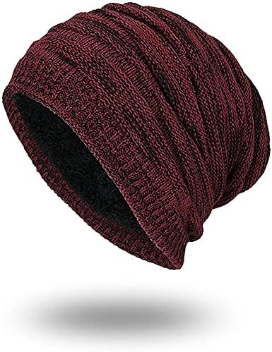 Tricotate moale pălărie Slouch iarna Plus femei pălării cald bărbați pălărie pălărie Baseball femei Slouch Beanies pentru iarna