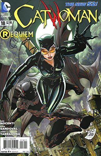 Catwoman 18 VF; DC carte de benzi desenate