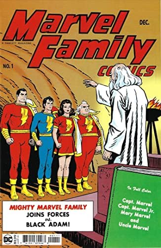 Marvel familie, 1a VF / NM; DC carte de benzi desenate / Facsimile ediție Shazam