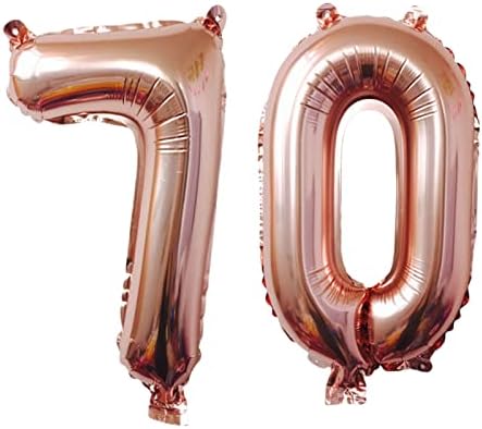 Număr 70 baloane de 32 inci alfabet digital balon 70 BALLOONS de naștere Digital 70 Helium Balloane Big Big pentru petreceri