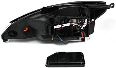 faruri faruri dreapta faruri laterale pasager ansamblu proiector lumina fata lampa masina lumina masina negru faruri LHD compatibile