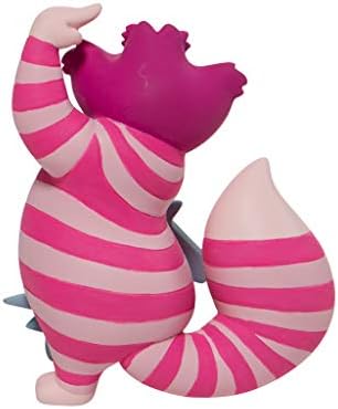 Enesco Alice în Țara Minunilor Disney Showcase Cheshire Cat în acest fel Figurină în miniatură, 3,35 inch, multicolor