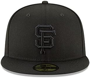 59fifty Hat MLB Basic San Francisco Giants Negru / Negru montate Baseball Cap