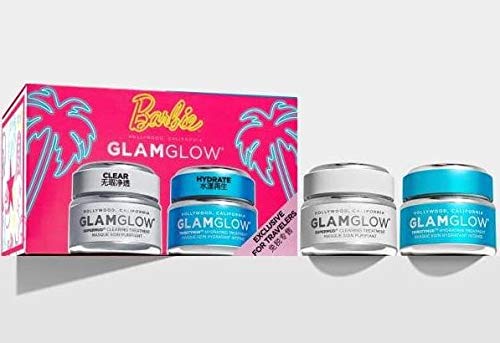 BARBIE GlamGlow Supermud + Thirstymud Masque tratament Duo 1.7 oz fiecare