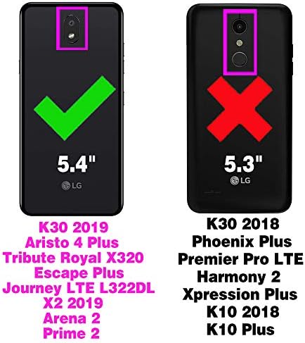 Compatibil cu LG Aristo 4 / Astro 4+ Plus / Tribute Royal X320 / Escape Plus / Journey LTE L322DL / K30 2019 / Arena 2/X2 /