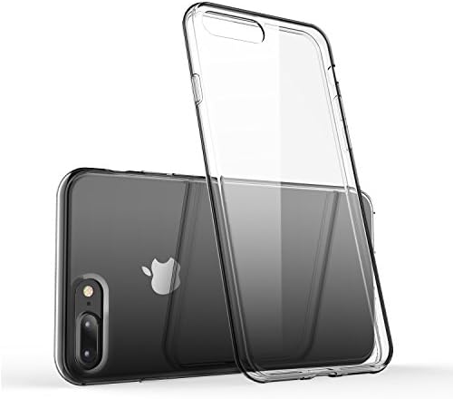 technext020 iPhone 7 Plus carcasă transparentă / iPhone 8 Plus carcasă transparentă, rezistentă la șocuri Ultra Slim Fit silicon