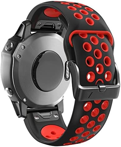 DJDLFA Silicon Rapid Rapid Watchband Strap pentru Garmin Fenix ​​7X 7 Watch Easyfit Wrist Band 26 22mm curea