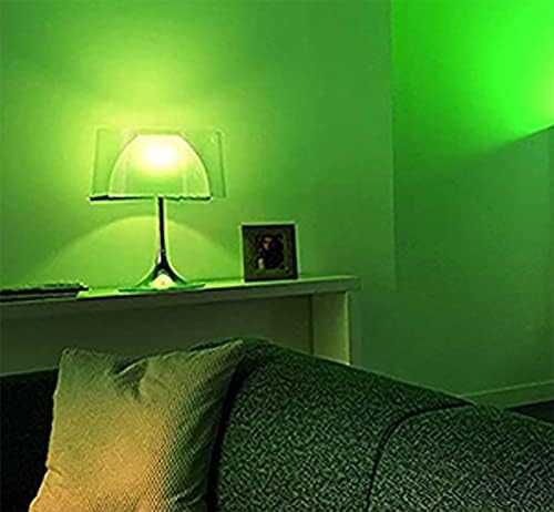 BesYouSel A19 bec LED verde E26 9w bec Negru 60W bec cu Halogen echivalent pentru iluminat de vacanță acasă Halloween Crăciun