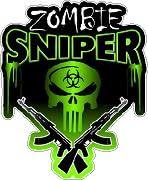 Zombie Sniper Walking Dead Decal