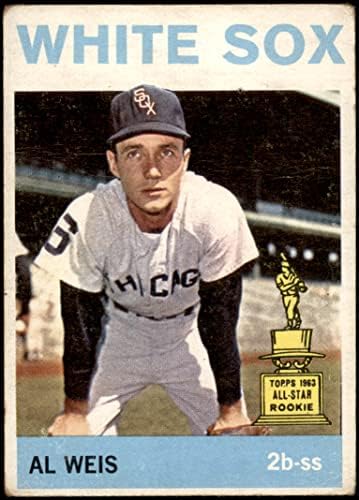 1964 Topps 168 Al Weis Chicago White Sox Authentic White Sox