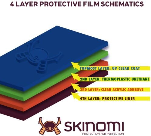Skinomi oțel periat pielea completă de corp compatibilă cu Dell Venue 11 Pro Techskin cu anti-bulă Clear Film Protector Screen