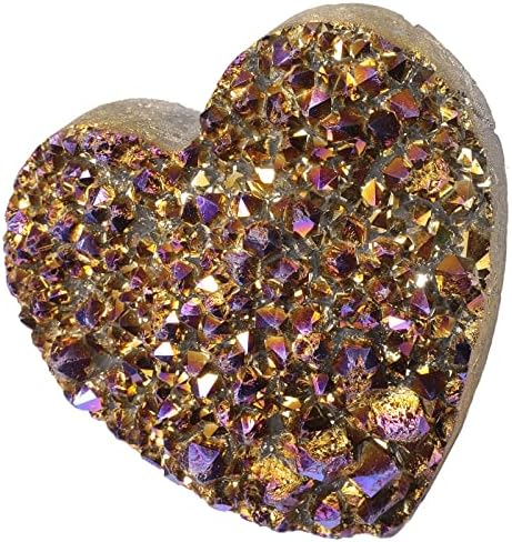 Cheungshing Love Heart Angel Aura Rock Crystal Cluster Specime minerale de mână Reiki Vindecare Cristale Decorare de piatră