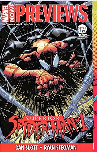 Marvel previzualizări 4 VF; carte de benzi desenate Marvel / Superior Spider-Man
