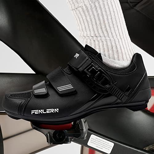 Pantofi pentru ciclism Fenlern pentru bărbați Femei compatibile cu biciclete de biciclete interioare biciclete Biciclete preinstalate