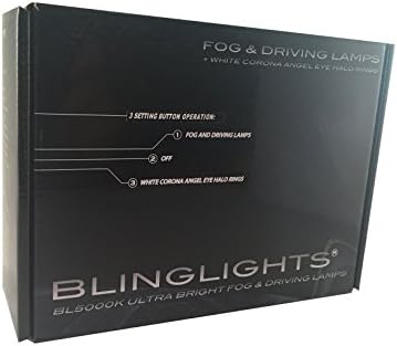 Blinglights compatibil 1993-1997 Chevrolet Camaro Angel Eye faruri 4 x Lămpi Hi / Lo