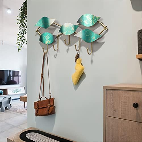 Conectați cârlig de perete în stil chinezesc haină de baie și pălărie de depozitare raft intrare metalică raft ușă umeraș