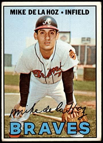 1967 Topps 372 Mike de La Hoz Atlanta Braves Braves Good