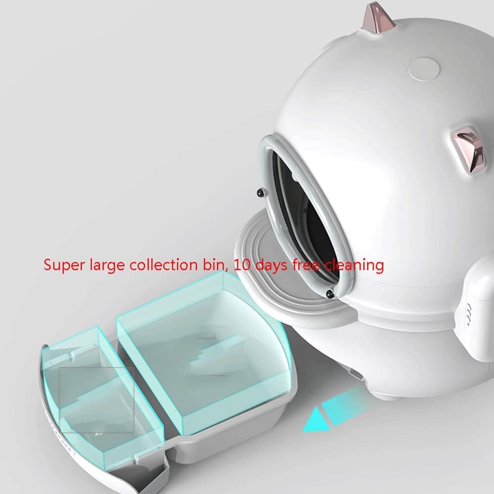 Cutie De Gunoi Pentru Pisici Inteligente Toaletă Închisă Fecale De Pisică Mașină Automată Cutie De Gunoi Pentru Pisici Supradimensionate