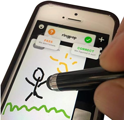 Pen -ul boxwave stylus pentru acme portabile mașini netpac lite - buletin de buletin stilus, mini stilou stilou cu buclă de