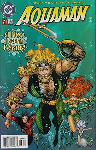 Aquaman 50 VF; DC carte de benzi desenate