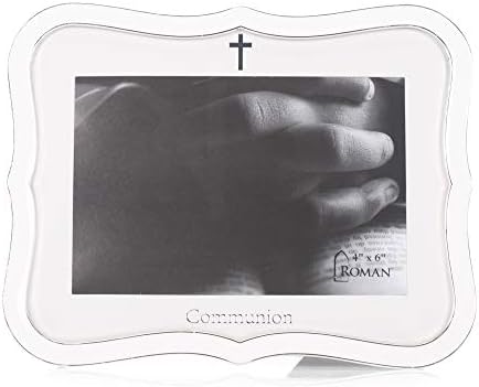 Colecția Roman Caroline 6,5 H Frame White Communion, deține 4 x 6 fotografie