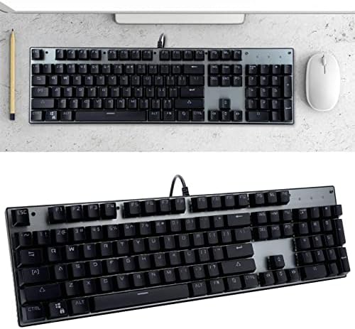 Demeras tastatură înlocuire Computer accesoriu Tastatură mecanică confortabilă durabil robust stabil Gaming Keyboard 04 Key Keyboard pentru Laptop pentru PC pentru jocuri