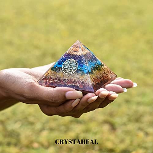 Aashita creații orgonite piramidă 7 chakra vindecare cristal șapte chakra cristal