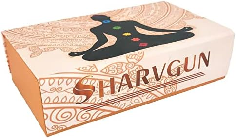 Sharvgun 7 piese Set de cristal Set de șapte chakre cu cutie cadou vindecare piatră prețioasă meditație de protecție cu cutie